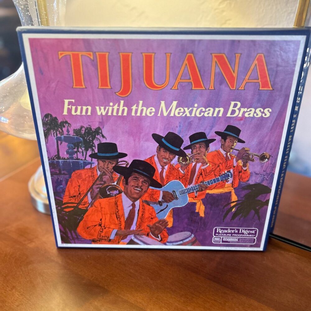 1971 Vintage Vinyl Box Set. Tijuana Fun With Mexican Brass set of 5 Albums